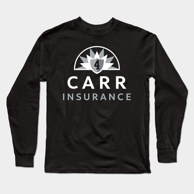 Carr Insurance Long Sleeve T-Shirt by fatdesigner